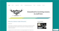 Desktop Screenshot of barleysangelsmke.com