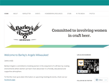Tablet Screenshot of barleysangelsmke.com
